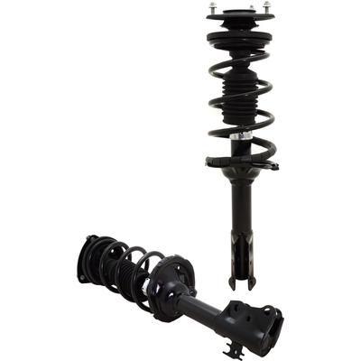 2004 Toyota Echo Front, Driver and Passenger Side Loaded Struts, with OEM Mount No. 48609-52021