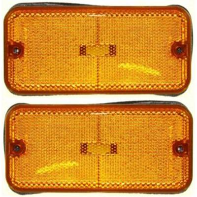 1992 Chevrolet G20 Front, Driver and Passenger Side Side Markers, without Bulbs
