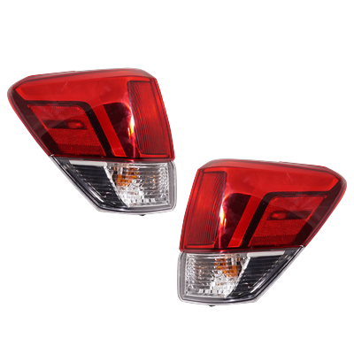 2019 Subaru Forester Driver and Passenger Side, Outer LED Tail Lights, with Bulbs