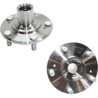 2008 Chevrolet Uplander Front, Driver and Passenger Side Wheel Hubs, without Bearing