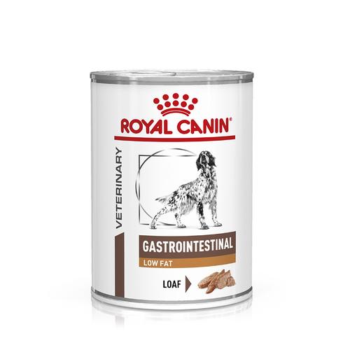24x 420g Royal Canin Veterinary Canine Gastrointestinal Low Fat Mousse Hundefutter nass