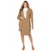 Plus Size Women's 2 Piece Sweater Skirt Set by Jessica London in Soft Camel (Size 18/20)