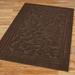 Westbury Rectangle Rug, 3'4" x 5'4", Dark Chocolate