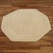 Westbury Octagon Rug, 4' Octagon, Ivory