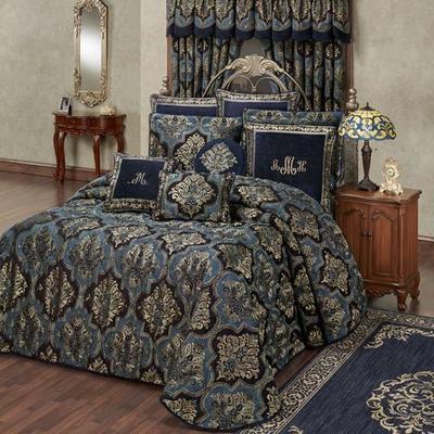 Hillcrest Grande Bedspread Indigo, Queen, Indigo