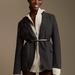 Lucky Brand Oversized Pinstripe Blazer - Women's Clothing Jackets Coats Blazers in Navy Pinstripe, Size M