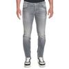Bequeme Jeans LE TEMPS DES CERISES, Herren, Gr. 36, US-Größen, grau, 95% Baumwolle, 3% Polyester, 2% Elasthan, casual, Jeans, mit dezenter Waschung