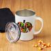 Cambridge Silversmiths Trick or Treat 20 Oz Insulated Coffee Mug Stainless Steel in Black/Gray/Green | 5.1 H in | Wayfair 895971