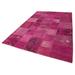 Pink 79" x 121" L Area Rug - Lofy Rectangle Kırk Yama Rectangle 6'7" X 10'0" Indoor/Outdoor Area Rug 121.0 x 79.0 x 0.4 in | Wayfair