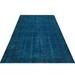 Blue 104 x 60 x 0.4 in Area Rug - Lofy Rectangle Atina Rectangle 4'11" X 8'8" Wool Indoor/Outdoor Area Rug Wool | 104 H x 60 W x 0.4 D in | Wayfair