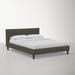Joss & Main Ames Standard Bed Upholstered/Metal/Polyester in Gray | Full | Wayfair A5876183CF4049049DFDB7B3AC866437