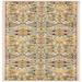 Blue/Orange 2'3" x 10' Area Rug - Bungalow Rose Whitingham Oriental Beige/Blue/Orange Area Rug, Polypropylene | Wayfair