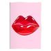 Stupell Industries Ax-472-Wood & Red Candy Lips On MDF by Lil' Rue Graphic Art in Pink | 19 H x 13 W x 0.5 D in | Wayfair ax-472_wd_13x19