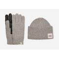 UGG® Knit Set in Grey, Size S/M