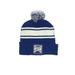 Beanie Hat: Blue Color Block Accessories