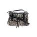 Nicole Miller New York Satchel: Tan Print Bags