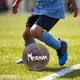 Ballon de football brillant pour étudiants et adolescents jouet de football Casting matériel