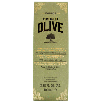 Korres Pure Greek Olive 3in1 Nourishing Oil Körperöl 100 ml