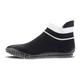 Barfußschuh LEGUANO "SNEAKER" Gr. XS (36/37), schwarz-weiß (schwarz, weiß) Damen Schuhe Barfußschuh Schlupfboots Sockboots Socksneaker Stiefeletten