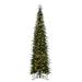 Vickerman 735824 - 7.5' x 30" Artificial Tacoma Fraser 500 Warm White LED Lights Christmas Tree (G236276LED)