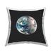 Stupell Earth in Outer Space Printed Throw Pillow by Grace Popp