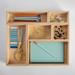 Martha Stewart Wooden Desktop or Drawer Organizer Set - 6 Piece Set