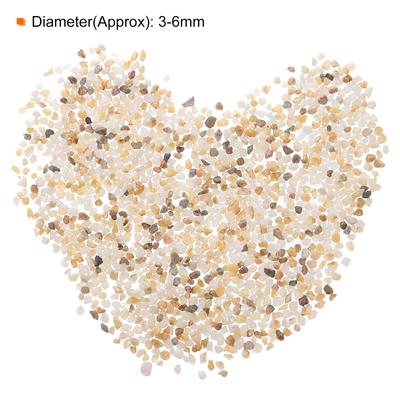 3-6mm Gravel Stones Coarse Sand Decor for Vase Filler Aquarium Taupe