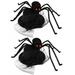 Pet halloween hat 2pcs Creative Dog Halloween Hat Funny Spider Pattern Hat for Pet