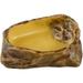 Exo-Terra Granite Rock Reptile Water Dish [Reptile Bowls & Dishes] Medium - 5 L x 3.75 W x 1.5 H