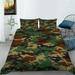 2/3 Pcs Quilt Cover Set Unique Design Camouflage Painting Home Textiles Highend Home Bedclothes Queen (90 x90 )