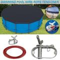 Fnochy Up to 30% Off Kitchen Gadgets Swimming Pool Cover Cable Winch Kit For Ground Winter Swimming Pool Cover Swimming Pool Cable Rope Tensioner