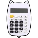 Small Calculator Solar Calculator Pocket Calculator Simple Calculator Basic Office Calculators Solar Handheld Calculator - Black