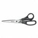 Westcott All Purpose Value Scissors Black 8 - 3.50 Cutting Length - 8 Overall Length - Pointed - Left/right - Stainless Steel Plastic - Black (13135)