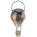 Solar Lanterns Hanging Lantern Garden Lights Light Outdoor Lamp Led Powered Decorative Metal Landscape Patio Vintage