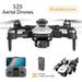 Riguas Aerial Photography Altitude Hold Mini Folding Drone 2.4GHz Remote Control Drone with 4K HD-compatible Camera Brushless Quadcopter Remote Control Toy for Adult Kids Beginners