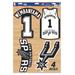 WinCraft Victor Wembanyama San Antonio Spurs 11" x 17" Four-Pack Multi-Use Decal Sheet