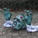 1 Set of Halloween Outdoor Decorations Ghost Yard Lawn Stakes Realistic Ghost Garden Props