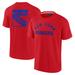 Unisex Fanatics Signature Red New York Rangers Elements Super Soft Short Sleeve T-Shirt