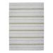 Linon Daylight Indoor Outdoor Myriad Polypropylene 6 6 X 9 6 Area Rug in Ivory