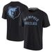 Unisex Fanatics Signature Black Memphis Grizzlies Elements Super Soft Short Sleeve T-Shirt