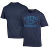 Men's Champion Navy Tufts University Jumbos Football Jersey T-Shirt