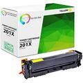Compatible Toner Cartridge Replacement for 201X CF402X Yellow High Yield Works with Color Laserjet M252DW M252N MFP M277DW M277N Printers (2 300 Pages)
