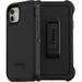 OtterBox Defender Series Screenless Edition Case for iPhone 11 Only - Holster Clip Included - Microbial Defense Protection - Non-Retail Packaging - Black