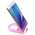 Pink Fold-up Stand for Samsung Galaxy Z Fold4/Fold 3 5G/Flip4/Flip 3 5G Phones - Holder Travel Desktop Cradle Dock R5P for Galaxy Z Fold4/Fold 3 5G/Flip4/Flip 3 5G Models