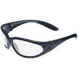 Spits Eyewear Hercules Safety Glasses (Frame Color: Carbon Fiber Look Frame With Foam Padding Lens Color: Clear)