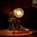 WUBIANJIE Retro Lamp Water Pipe Lamp Industrial Robot Lamp Bronze Steampunk Style Personality Creati
