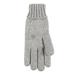 Women s Beth Flat Knit Silicone Grip Solid Glove