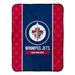 Chad & Jake Winnipeg Jets 30" x 40" Personalized Baby Blanket