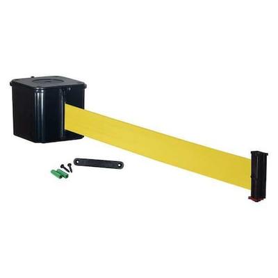 RETRACTA-BELT WM412SB20-YW-RE Wall Barrier, 20ft Yellow Belt