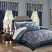 Brystol Bed in a Bag Set Navy, Queen, Navy